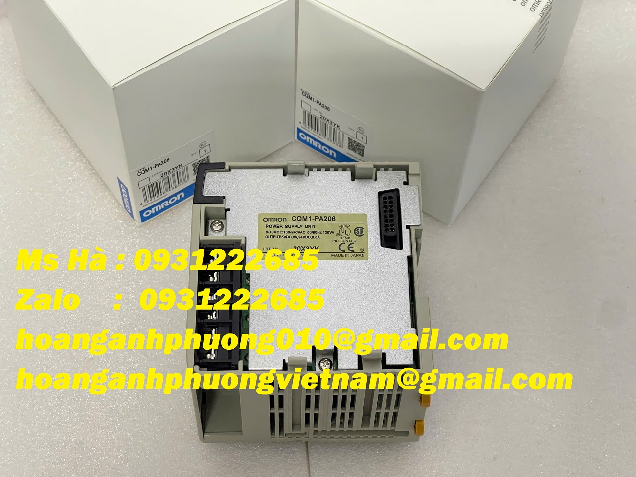 Omron CQM1-PA206 mô đun nguồn - bán tại Hoàng Anh Phương